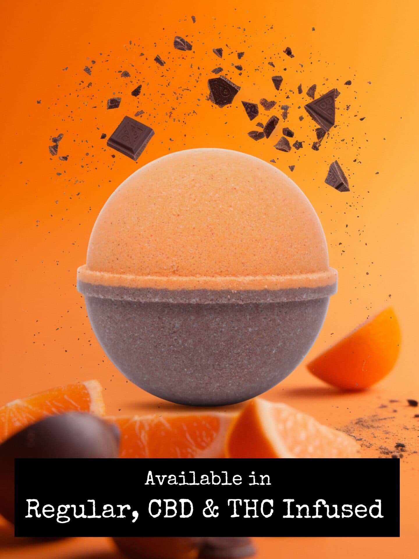 Chocolate Orange Bath Bomb