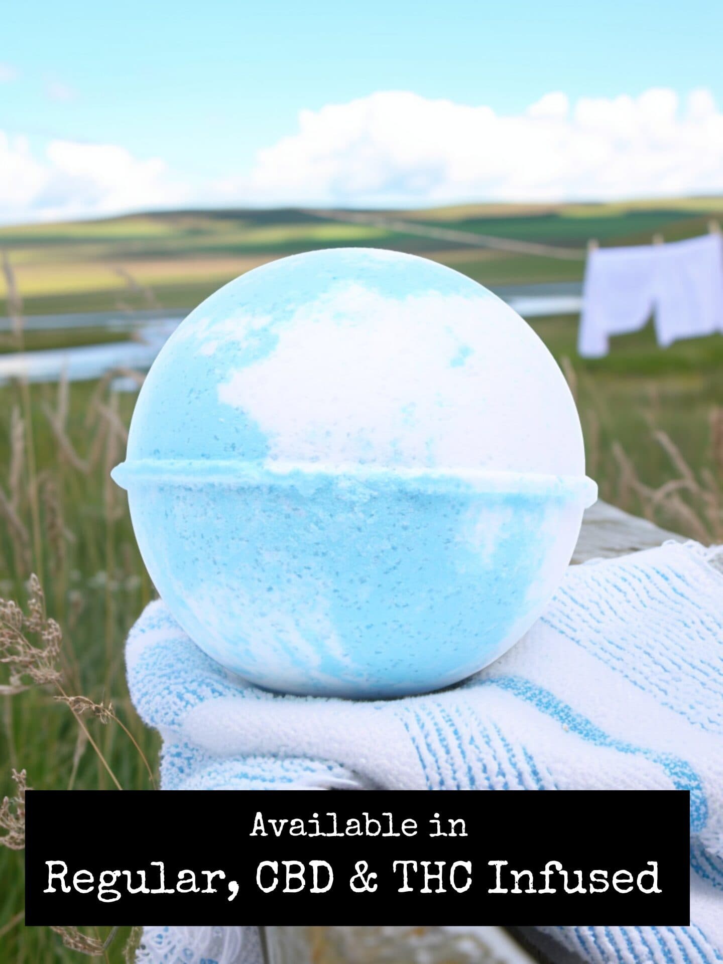 Clean Cotton Bath Bomb