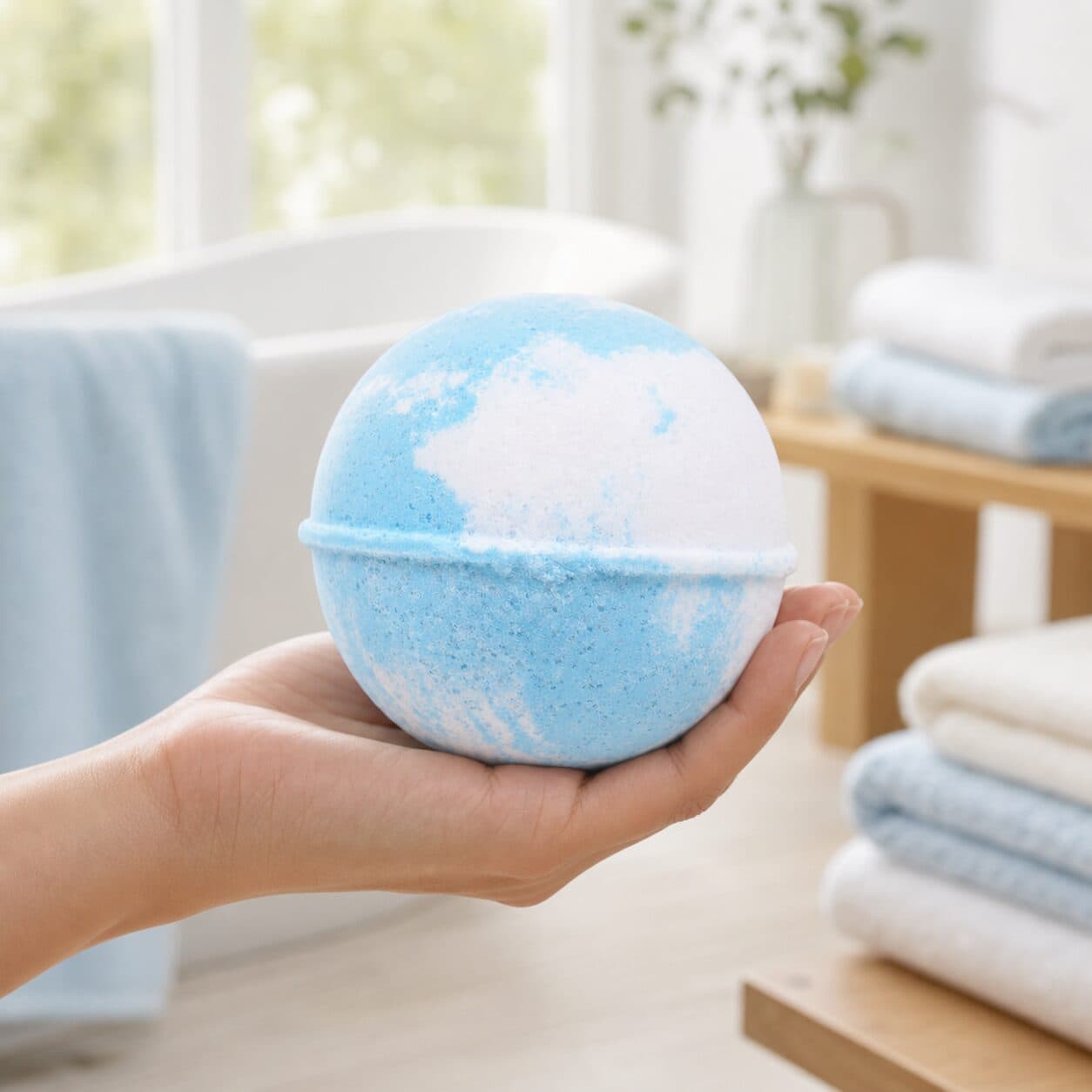 Clean Cotton Bath Bomb