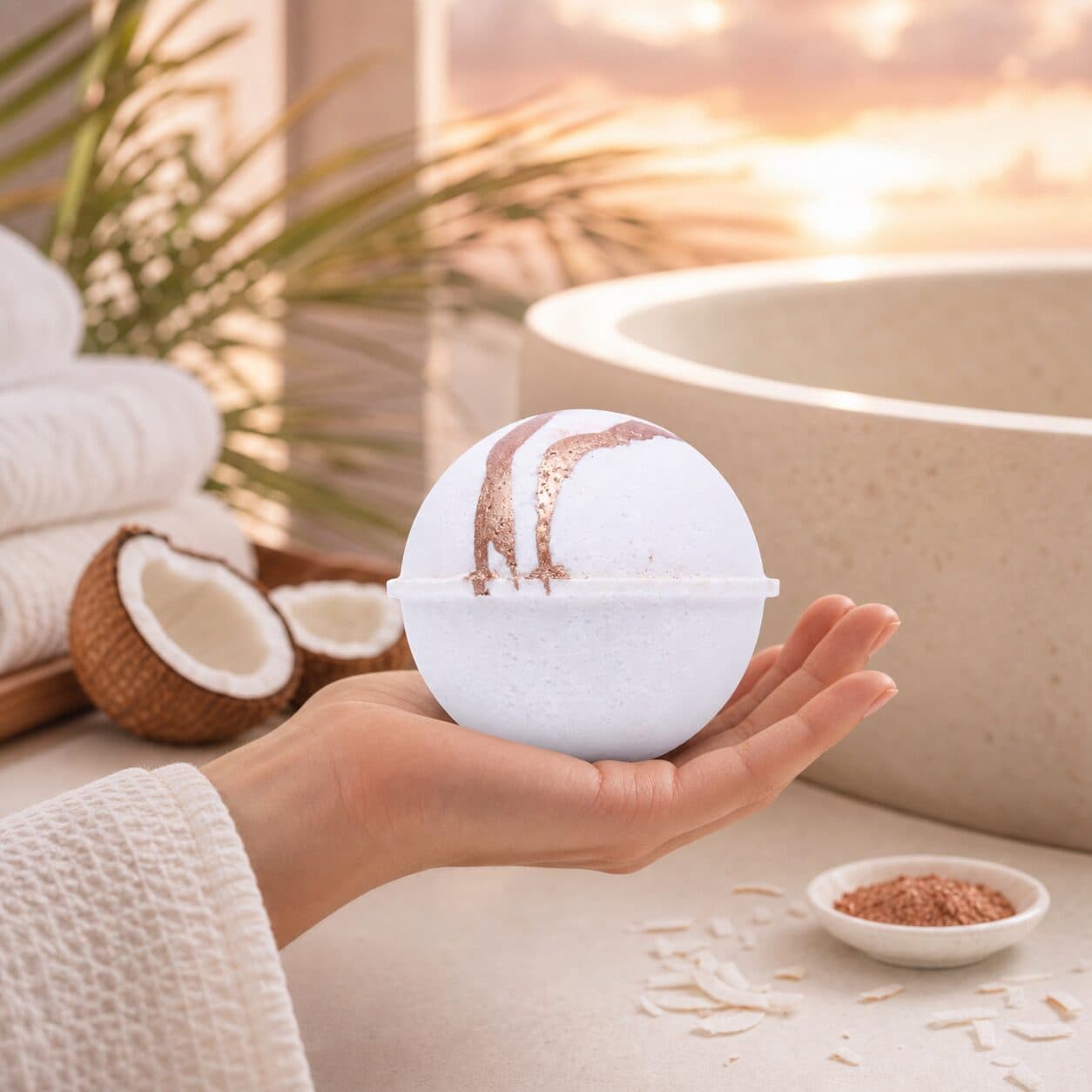 Coconut Bath Bomb