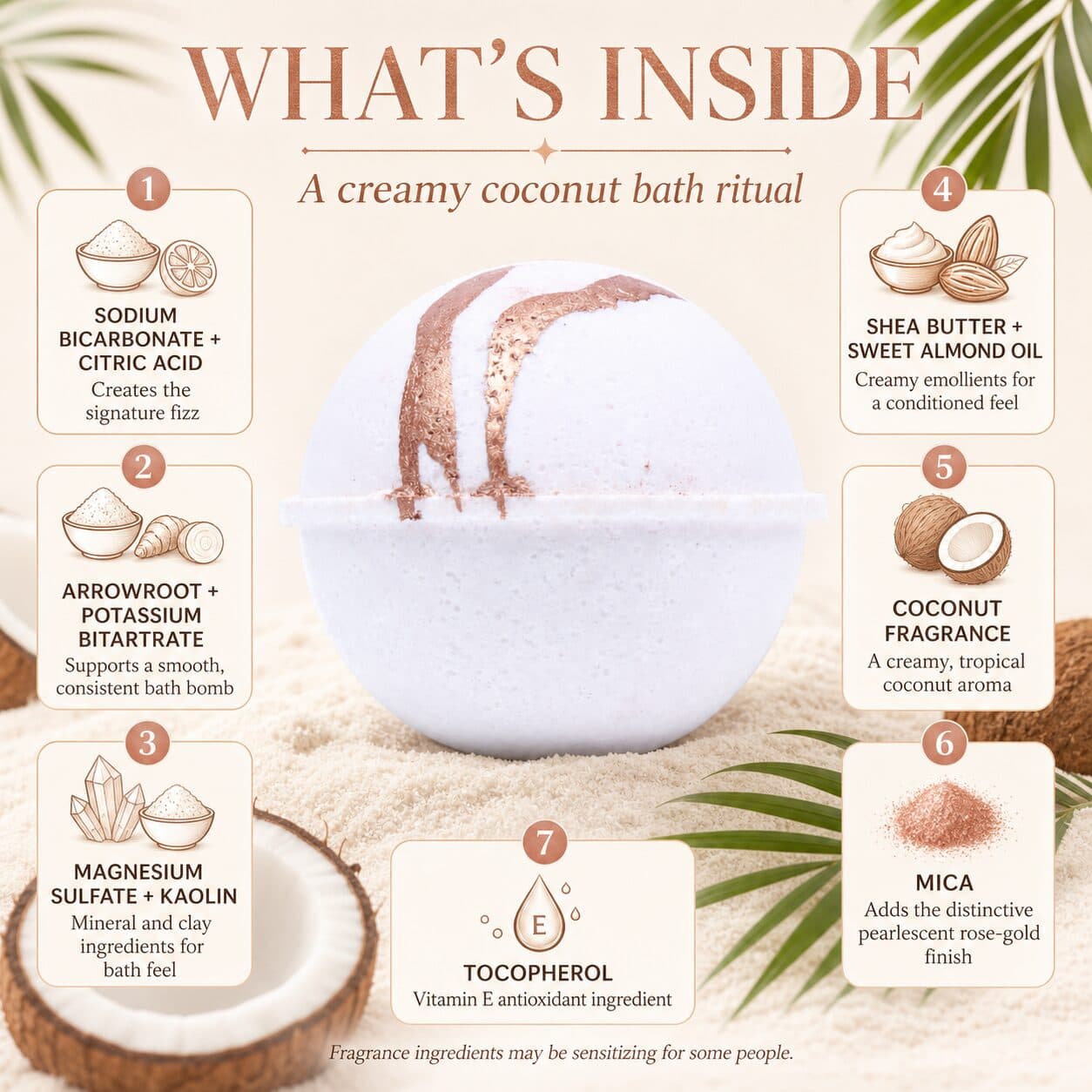 Coconut Bath Bomb