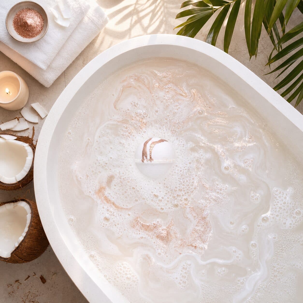 Coconut Bath Bomb