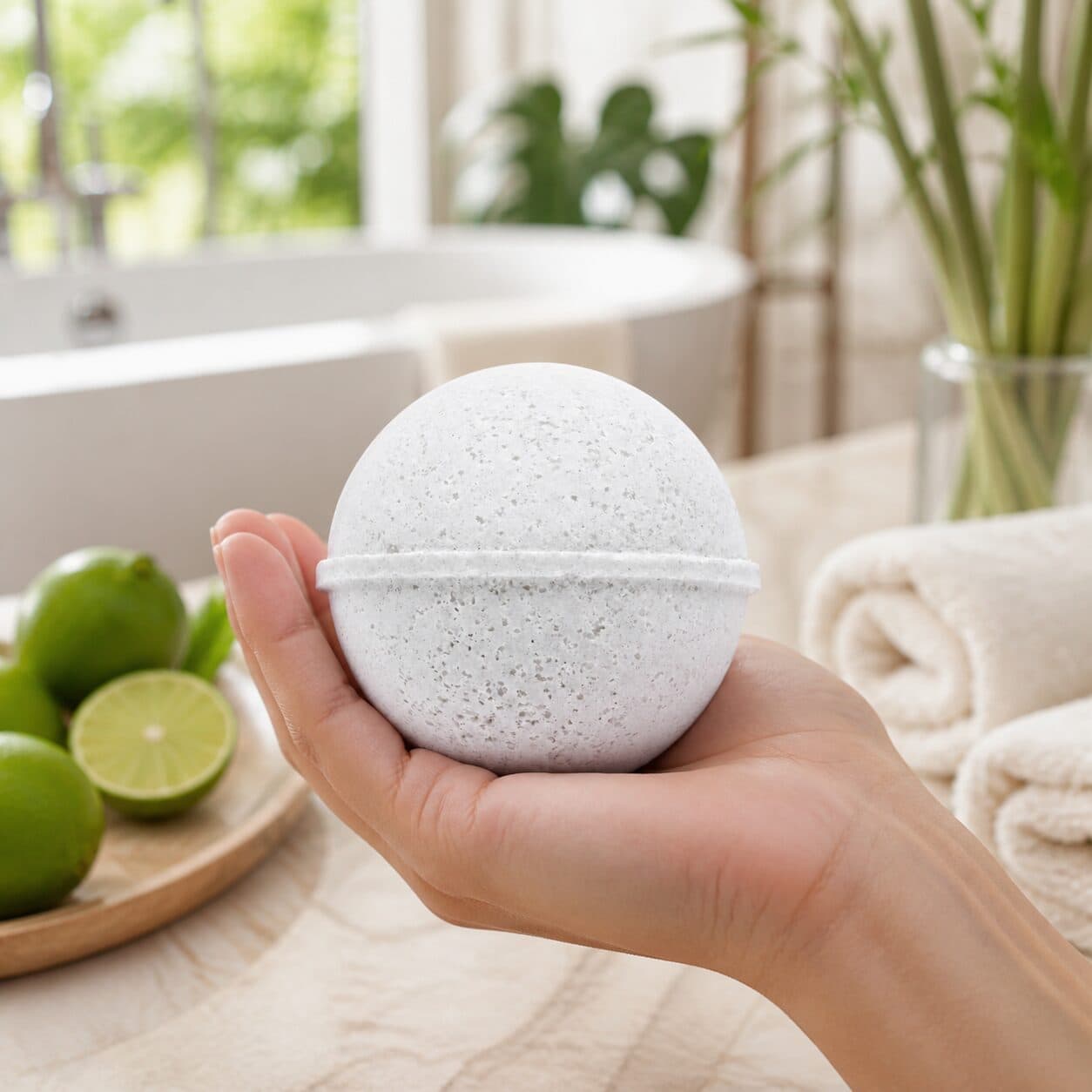 Key Lime All Natural Bath Bomb