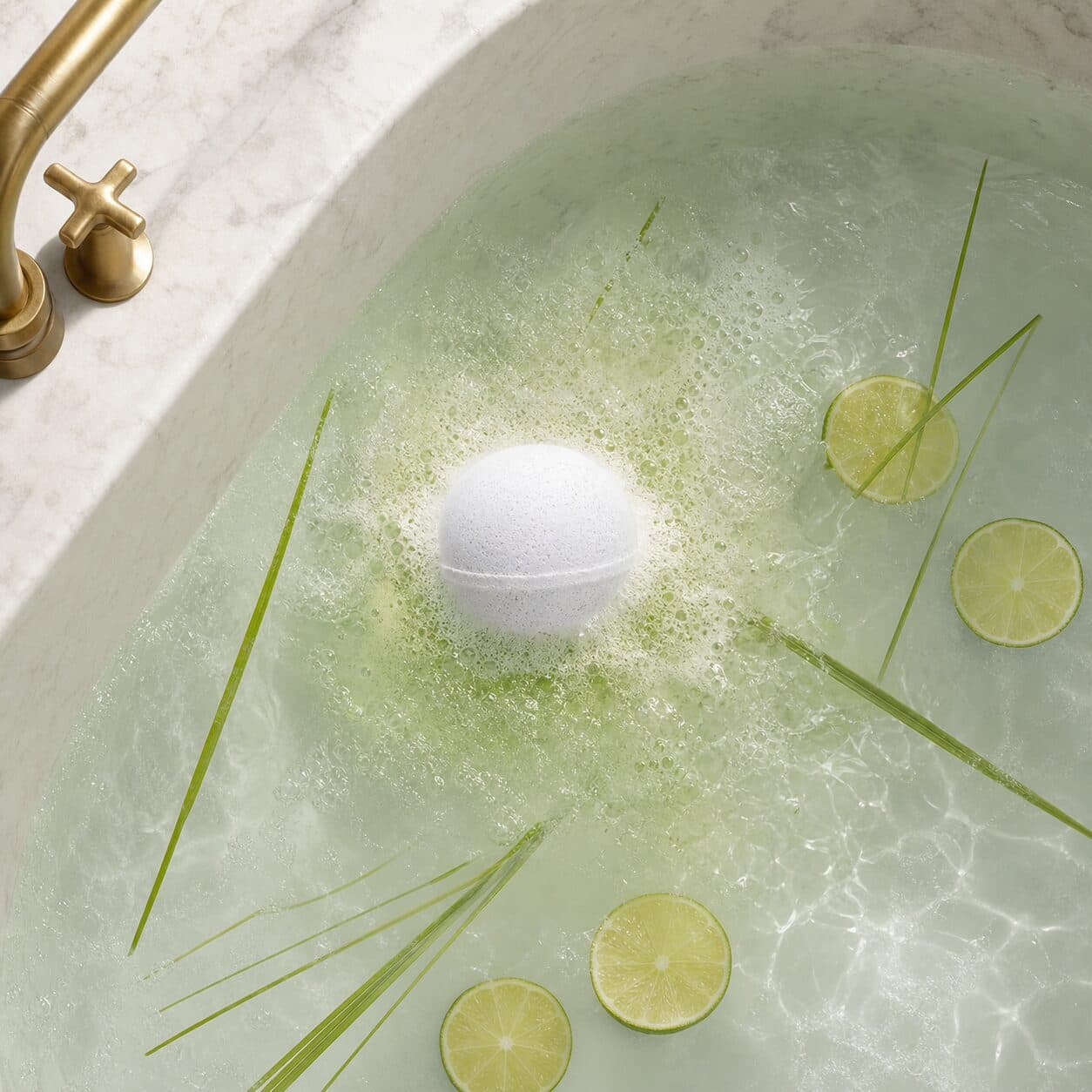 Key Lime All Natural Bath Bomb