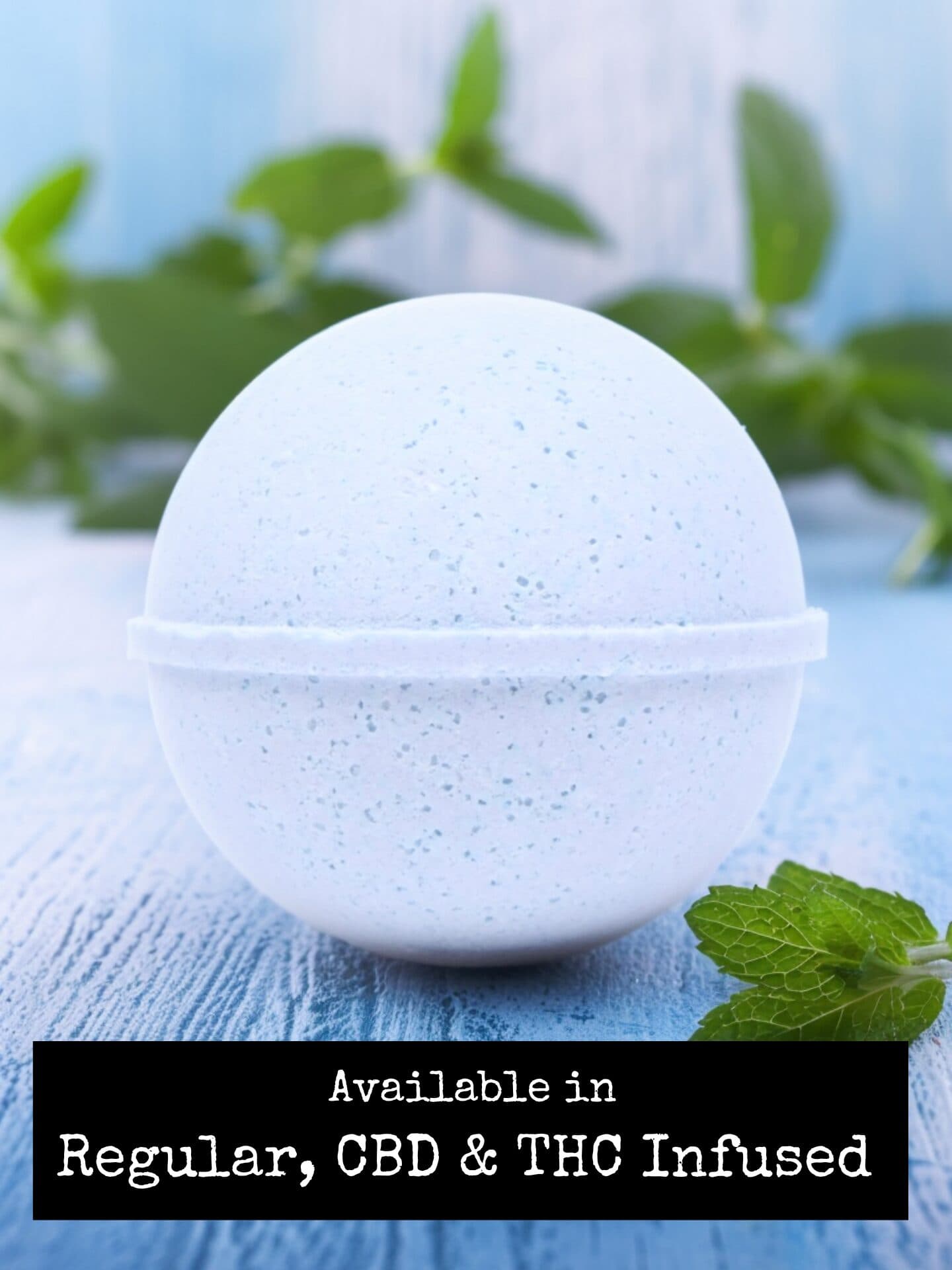 Peppermint All Natural Bath Bomb