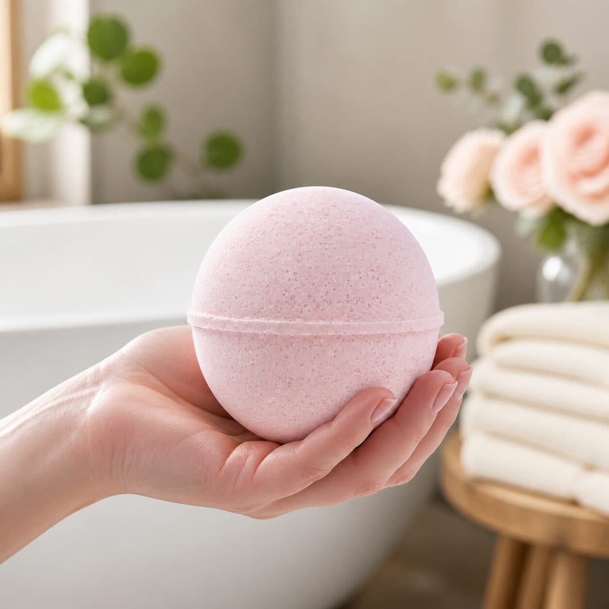 Nature’s Rose All Natural Bath Bomb