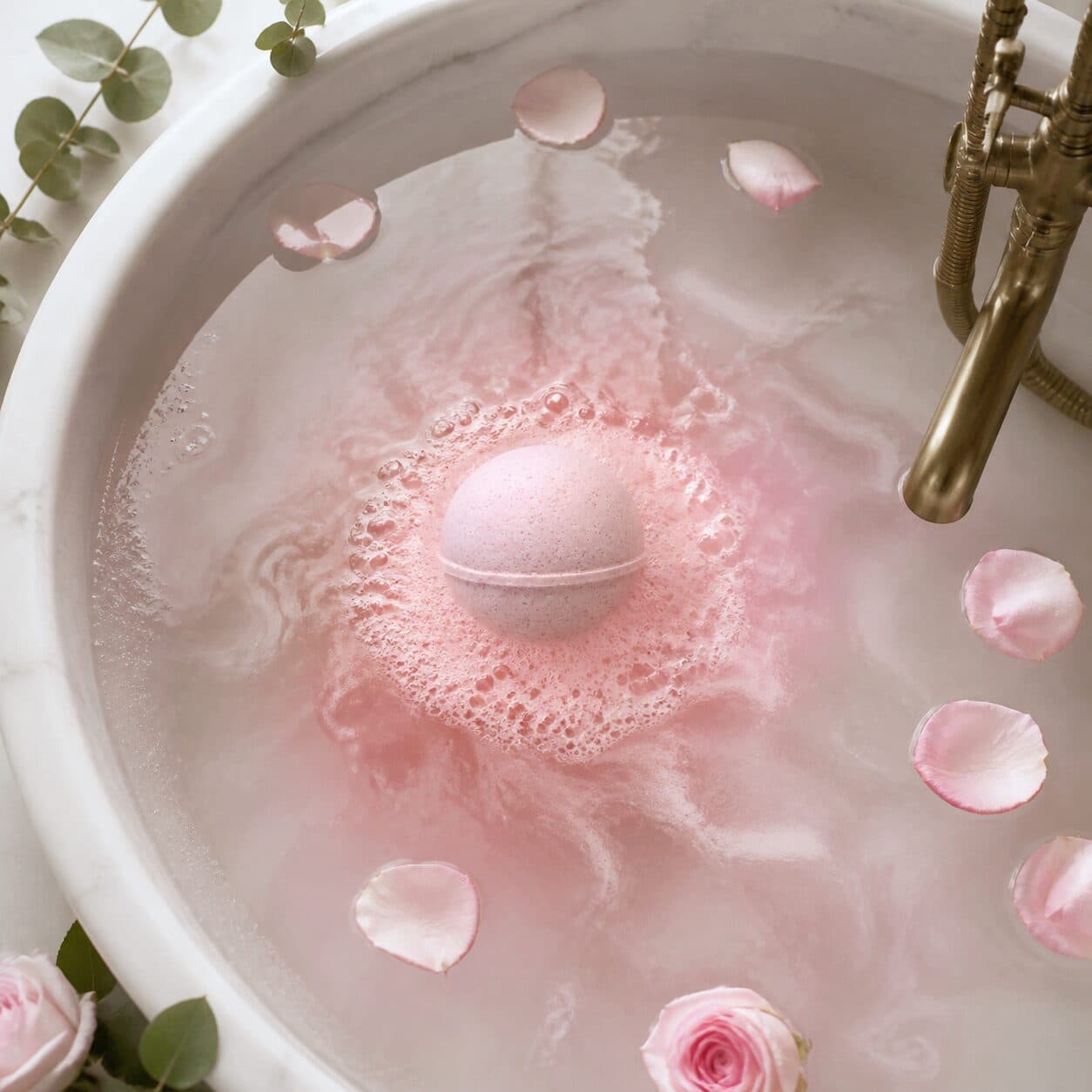 Nature’s Rose All Natural Bath Bomb