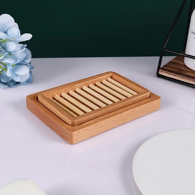Wood Soap Holder
