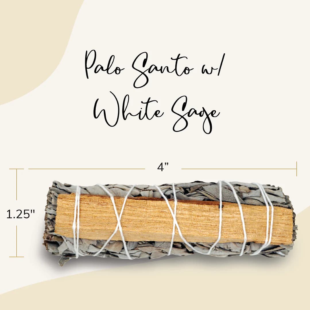 Palo Santo and White Sage Smudge Stick