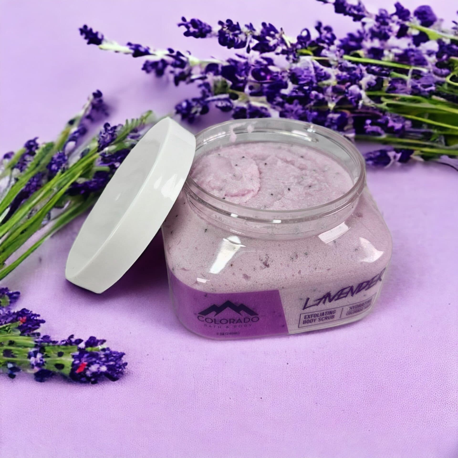 Exfoliating Sugar Body Scrub – Handmade with Shea Butter & Natural Oils