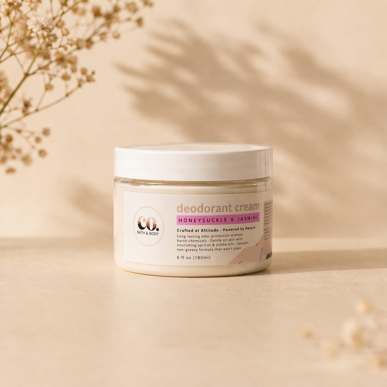 Handmade Whole Body Deodorant Cream