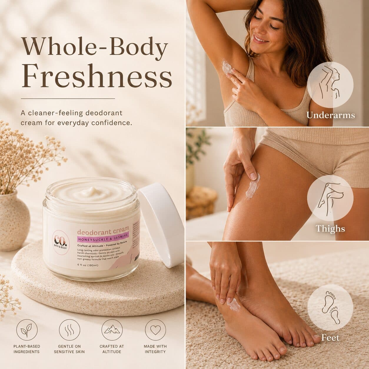 Whole Body Deodorant for Men & Women | Colorado Made