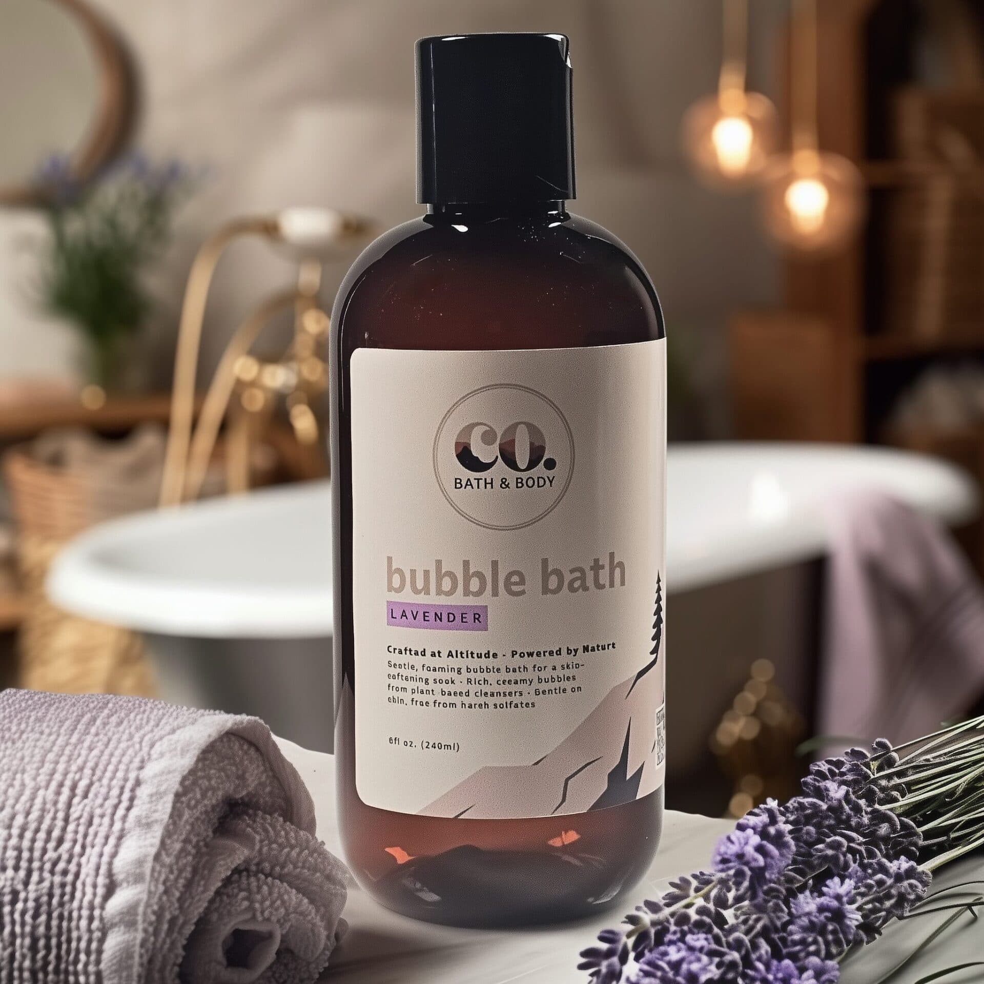 Handmade Natural Bubble Bath
