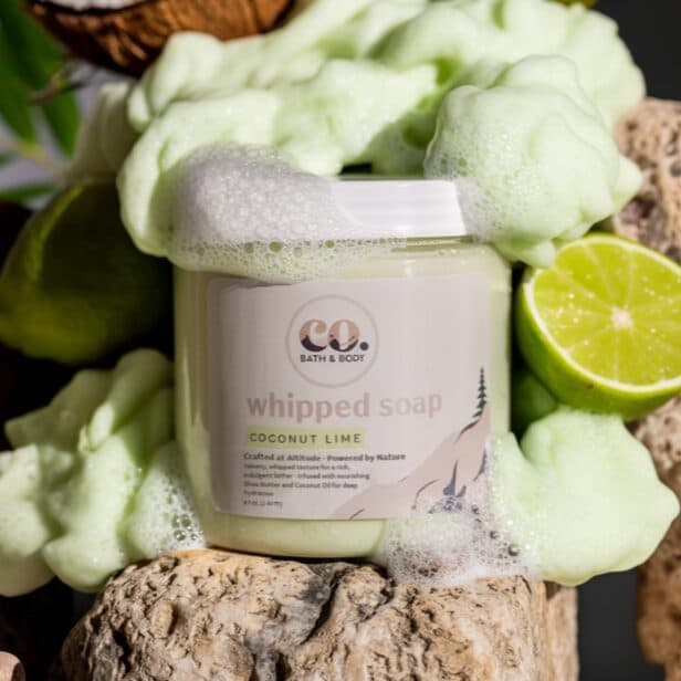 Coconut Lime Whipped Soap