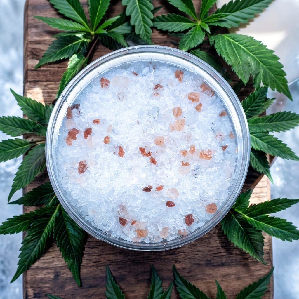 Handmade THC Bath Salts