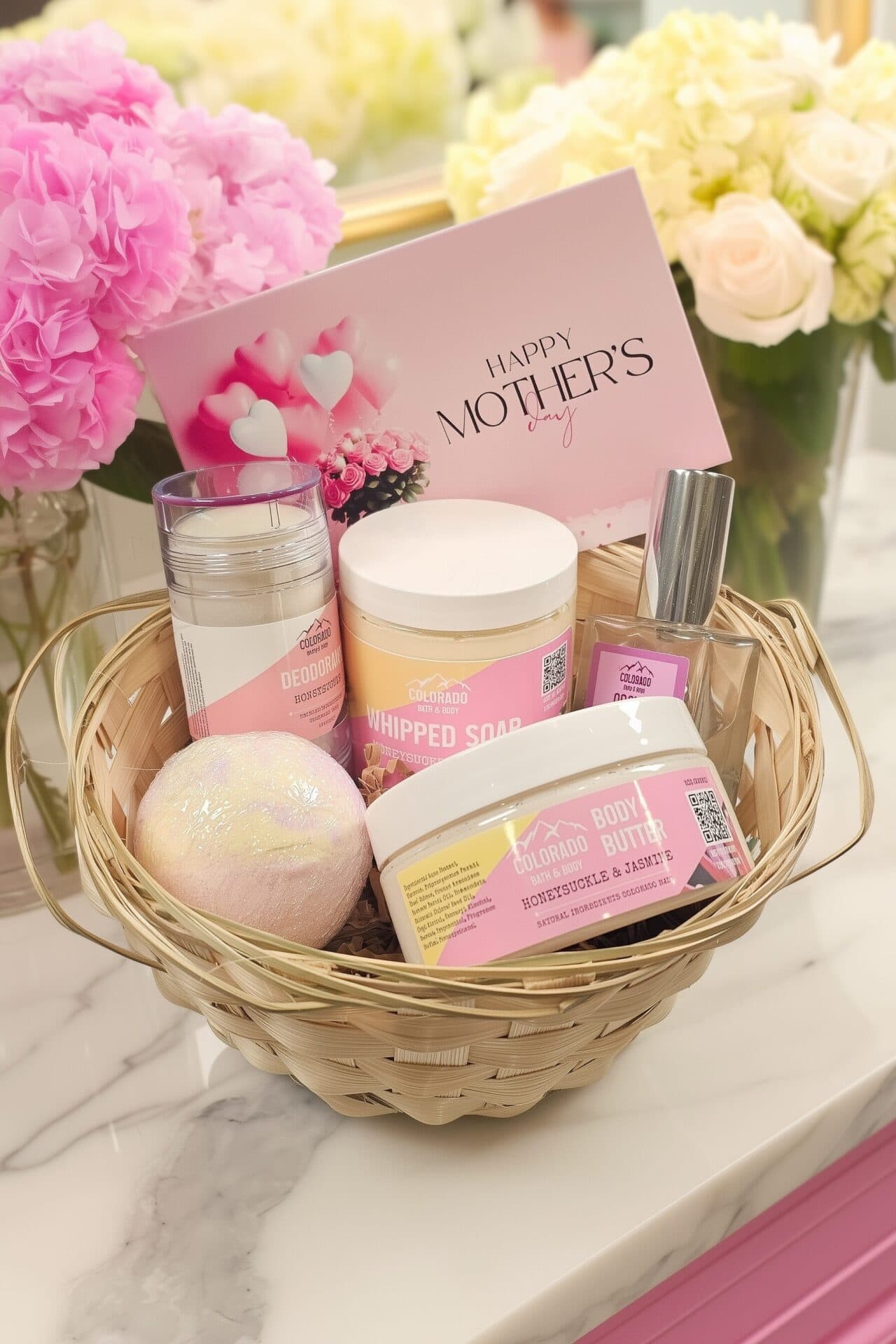 Mothers Day Healthy Skincare Gift Basket
