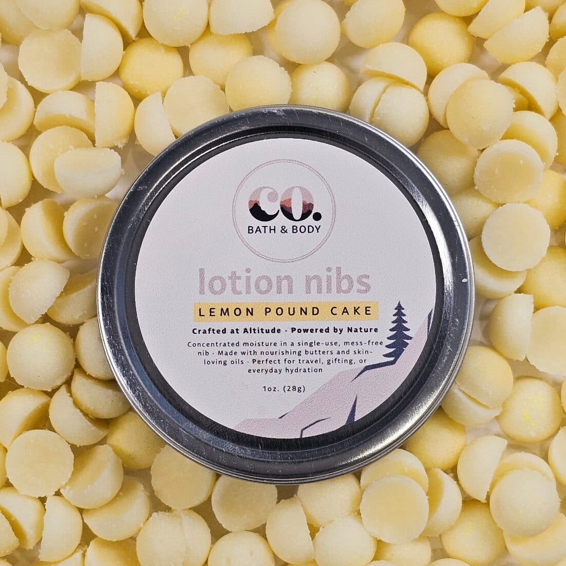 Lemon Pound Cake Lotion Nibs