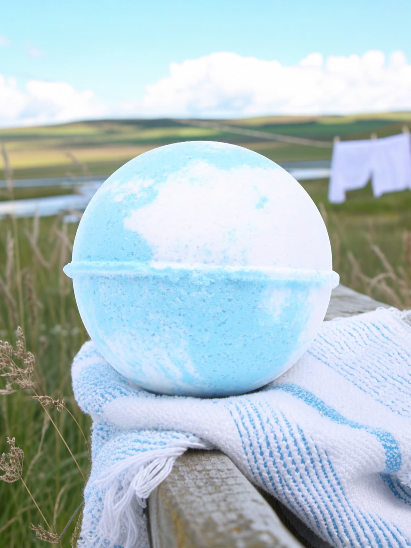 Clean Cotton Bath Bomb