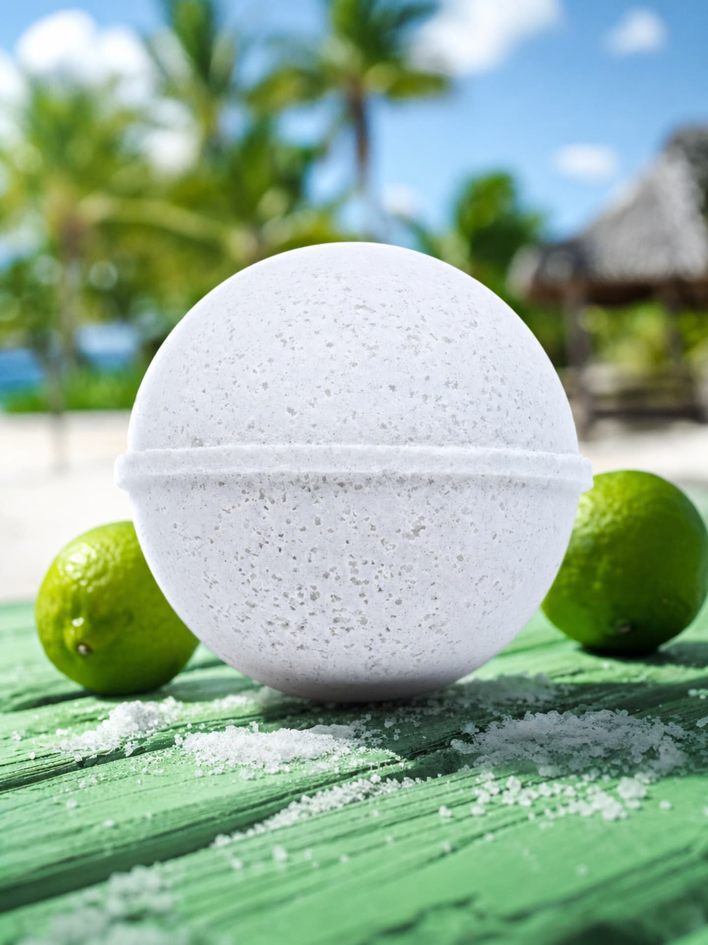 Key Lime All Natural Bath Bomb