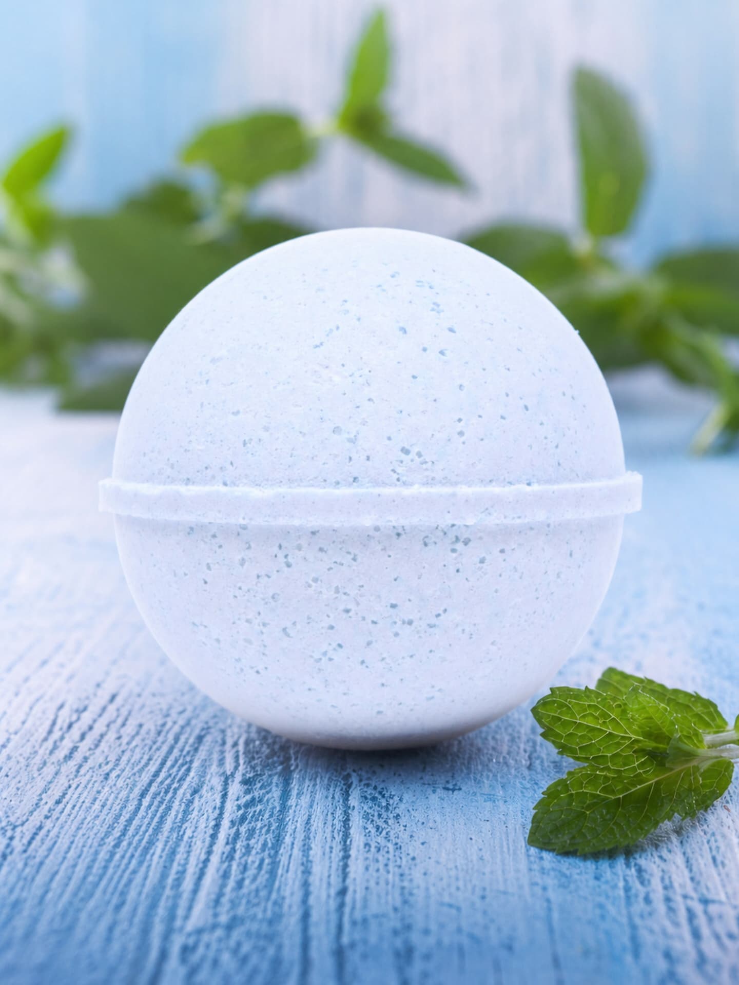 Peppermint All Natural Bath Bomb