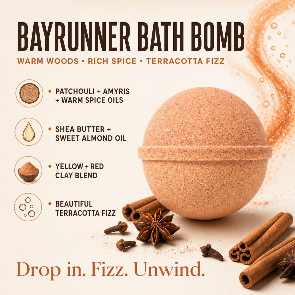 Bayrunner All Natural Bath Bomb