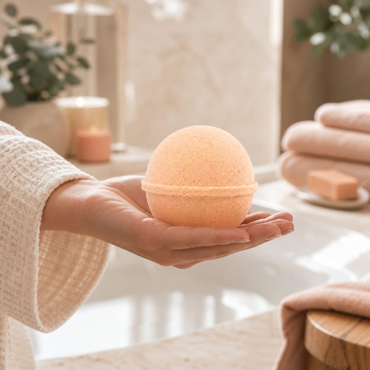Peach Mesa All Natural Bath Bomb