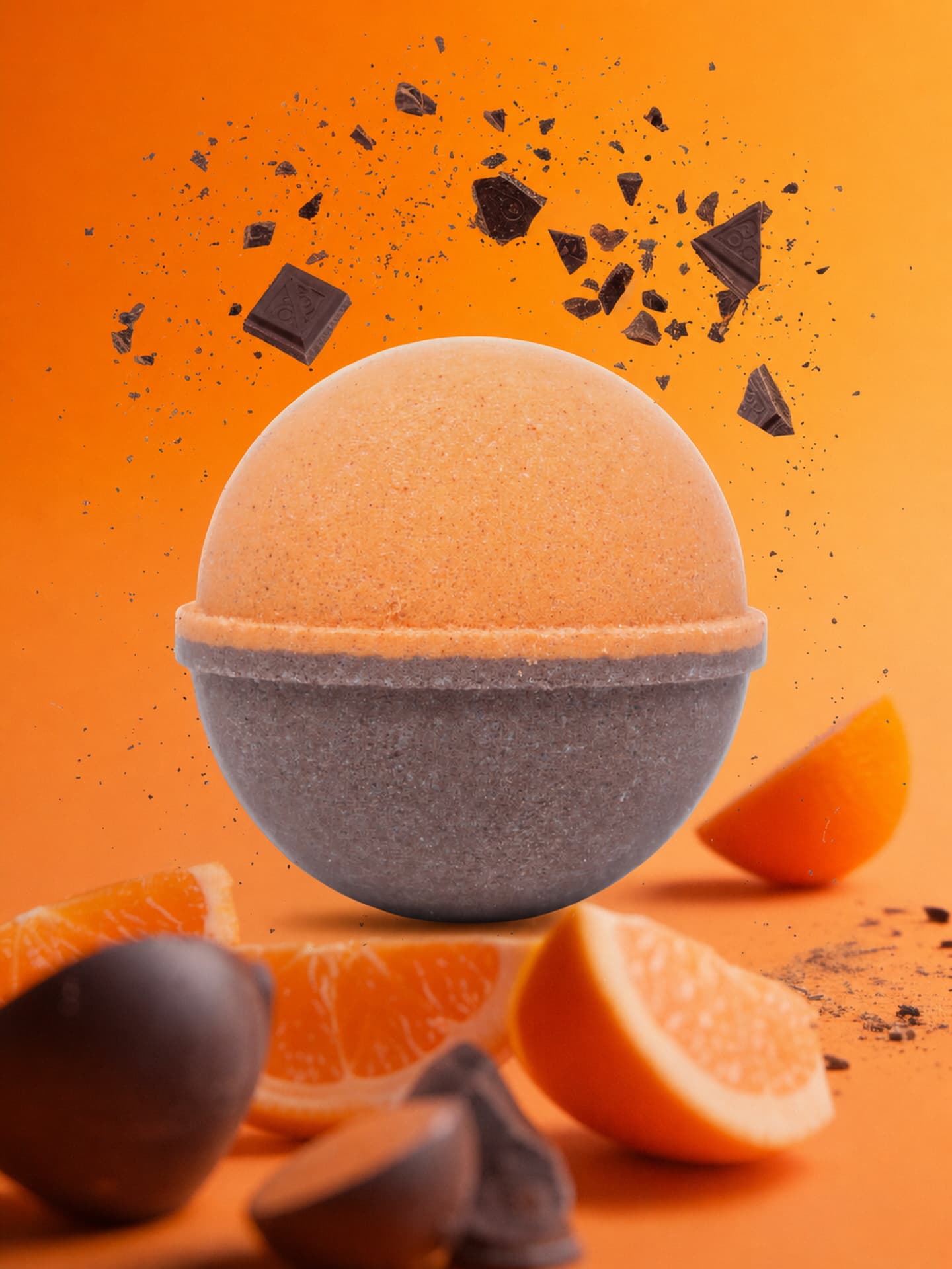 Chocolate Orange Bath Bomb