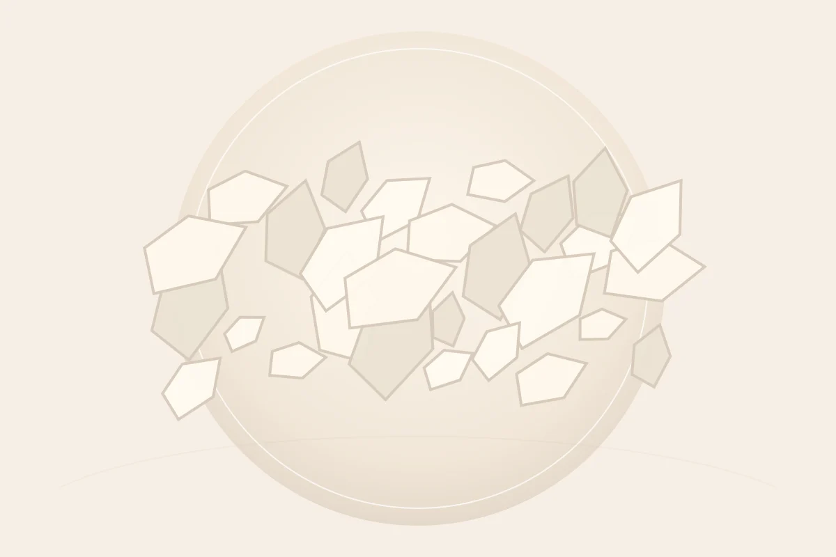 Magnesium sulfate bath salt crystals