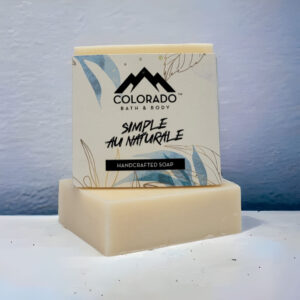 Unscented Handcrafted Handmade Colorado Soap