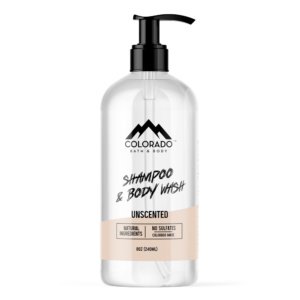 Unscented Clear Shampoo and Body Wash