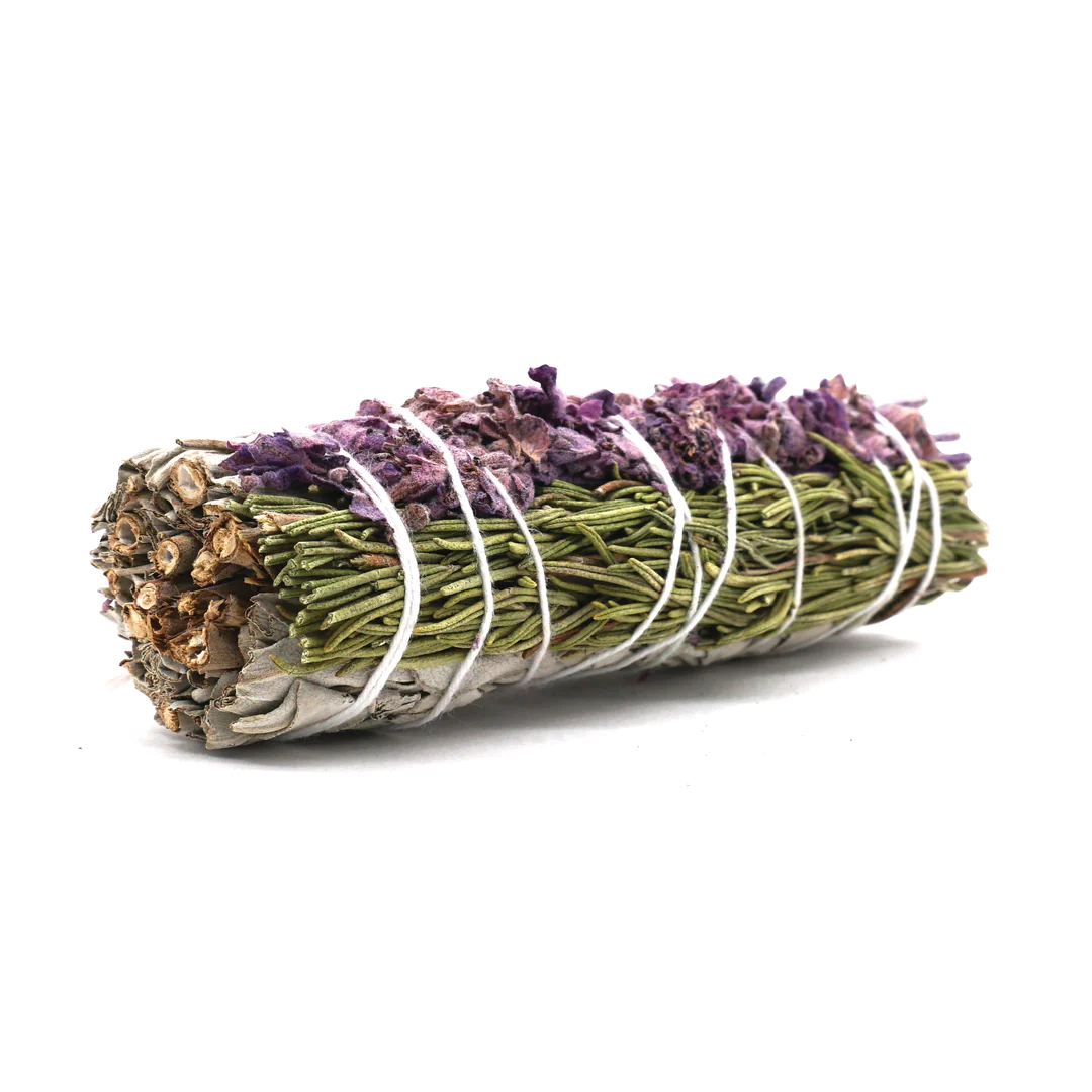 Lavender, Rosemary & White Sage Smudge Stick