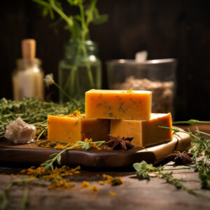 Herbal Scent Handcrafted Bar Soap