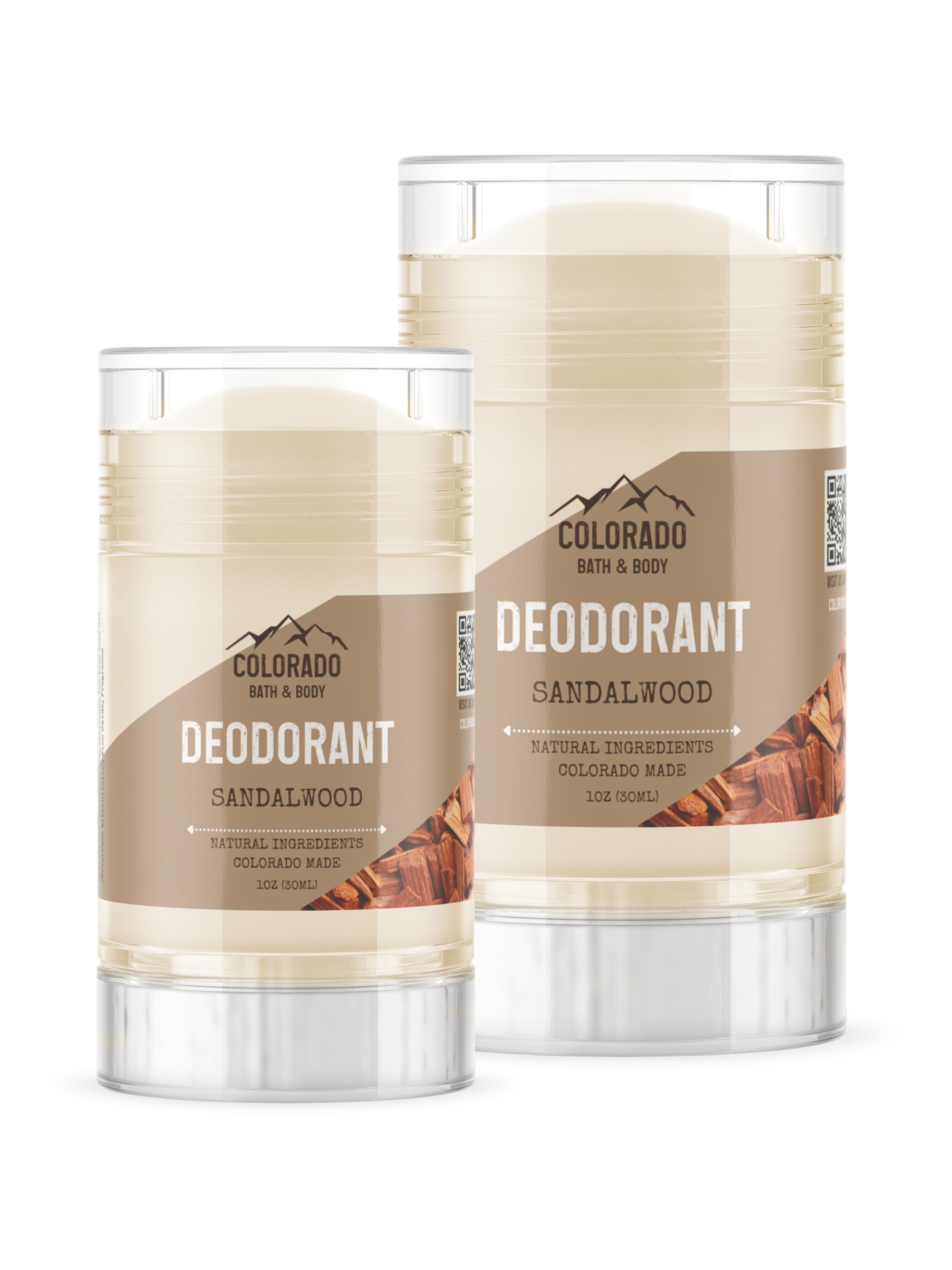 Sandalwood Natural Deodorant