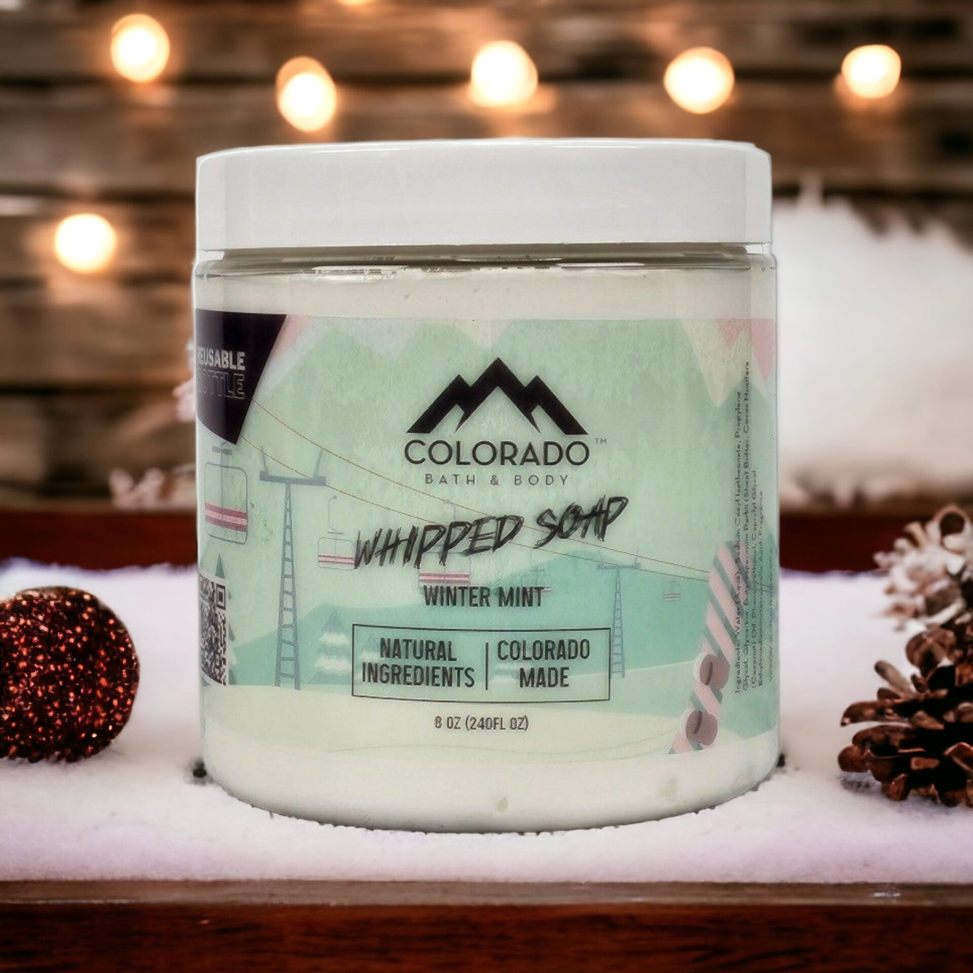 Winter Mint Limited Edition Whipped Soap