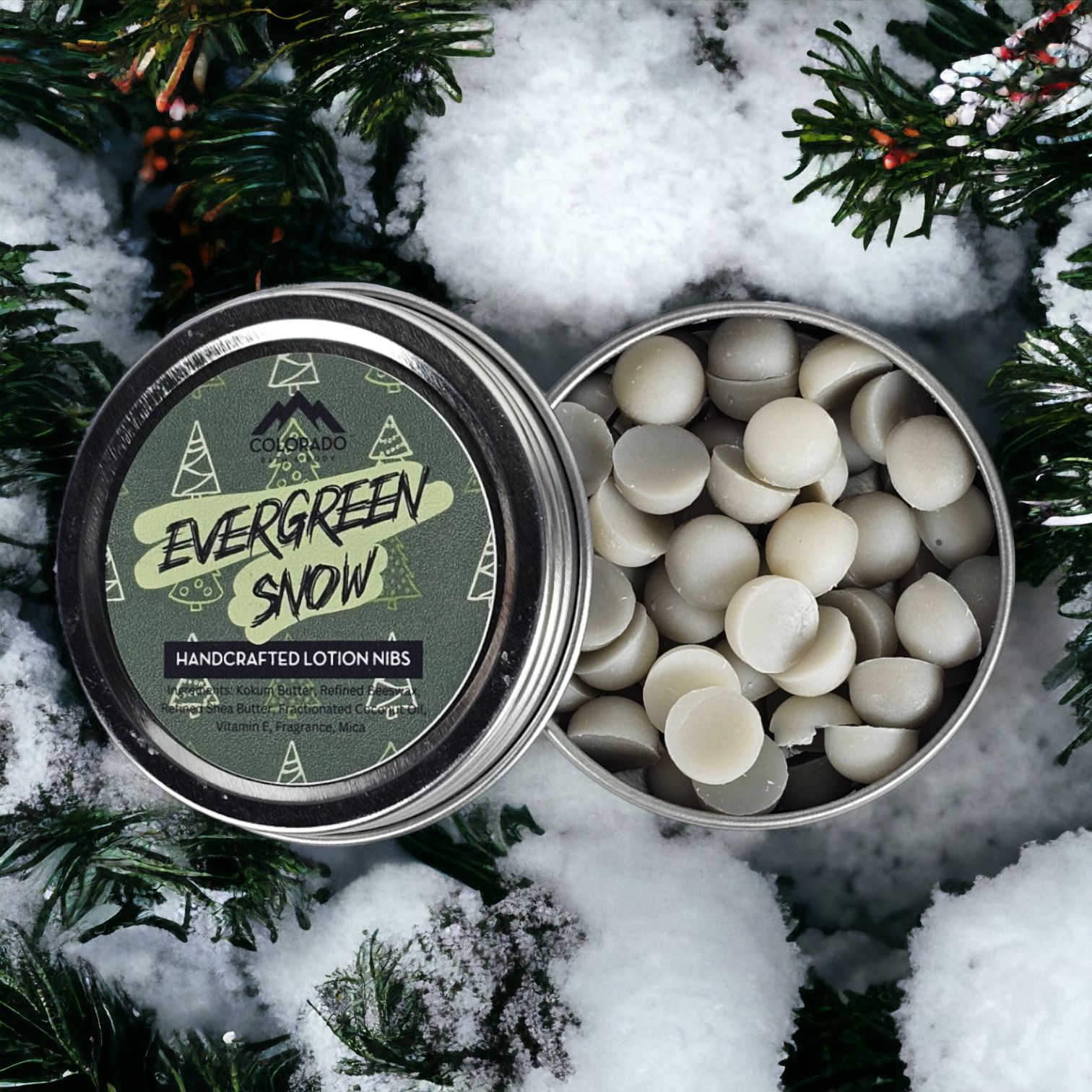 Evergreen Snow Lotion Nibs