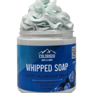 Blueberry Cream Whipped Soap