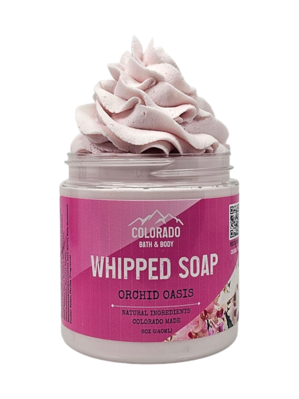 Orchid Oasis Whipped Soap